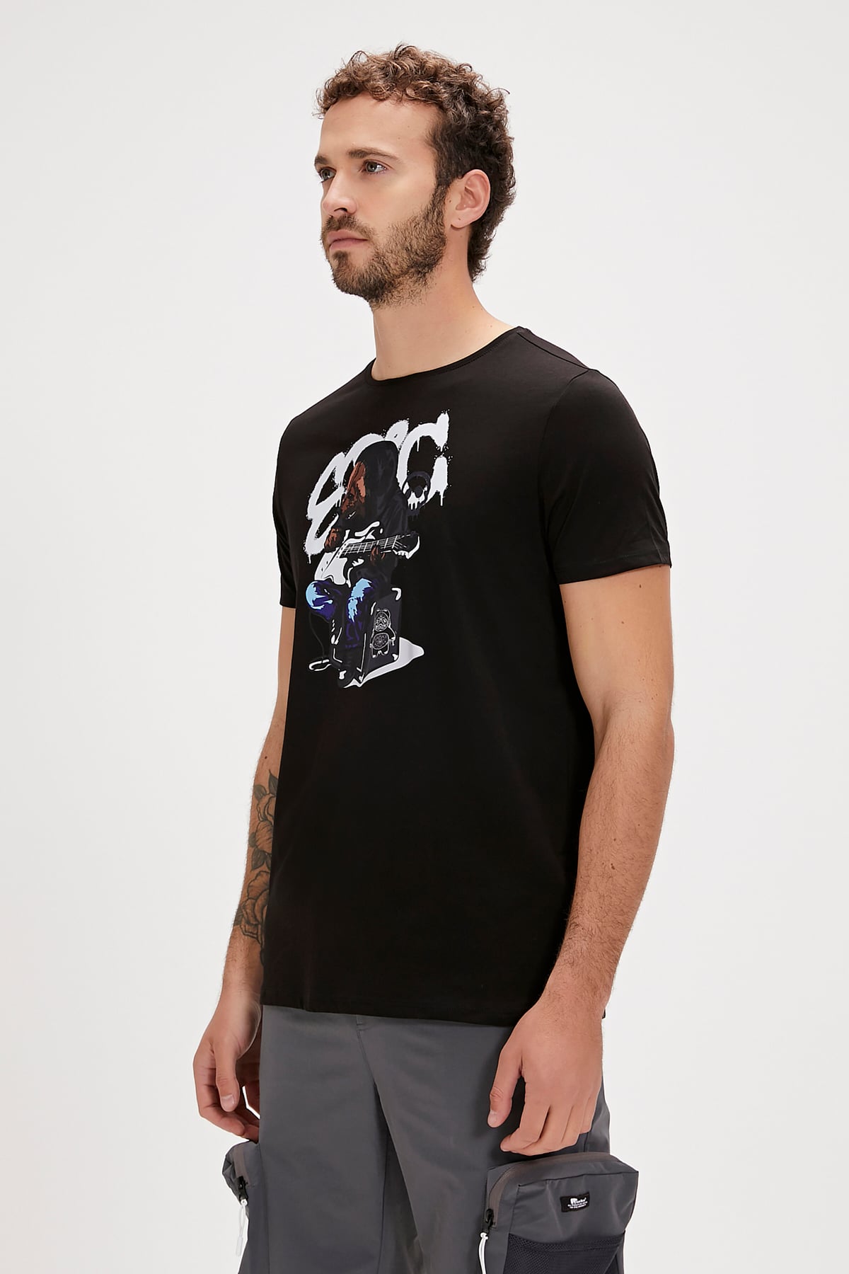 Epic Bear Night Mens T-Shirt