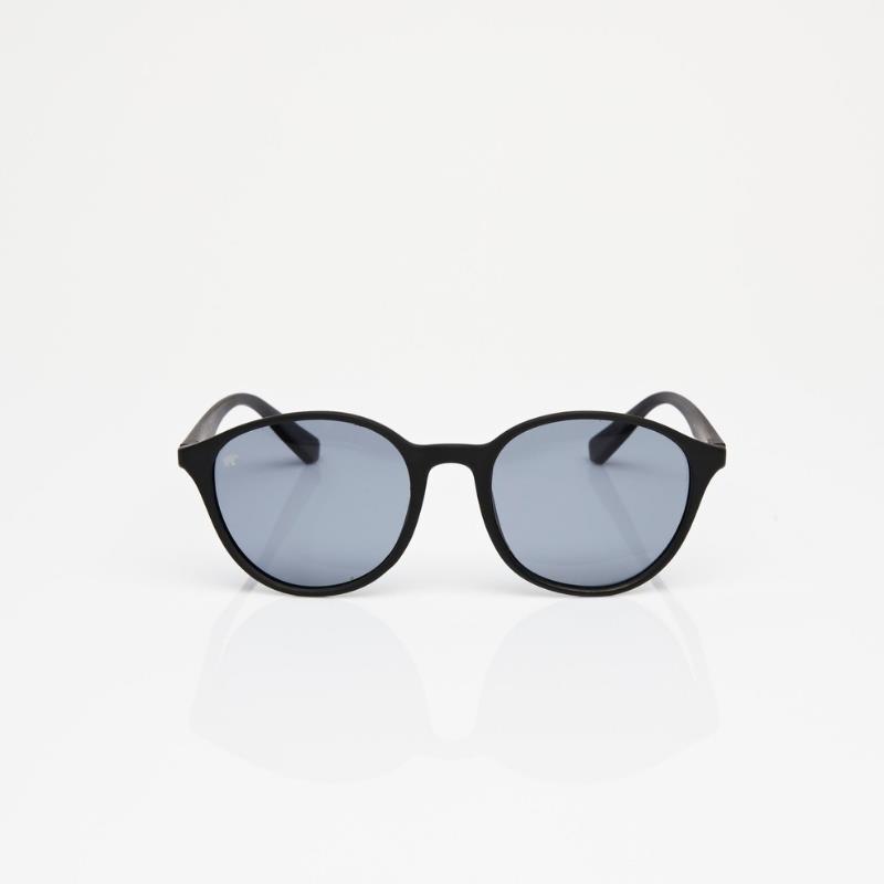 Jerry Unisex Black Sunglasses
