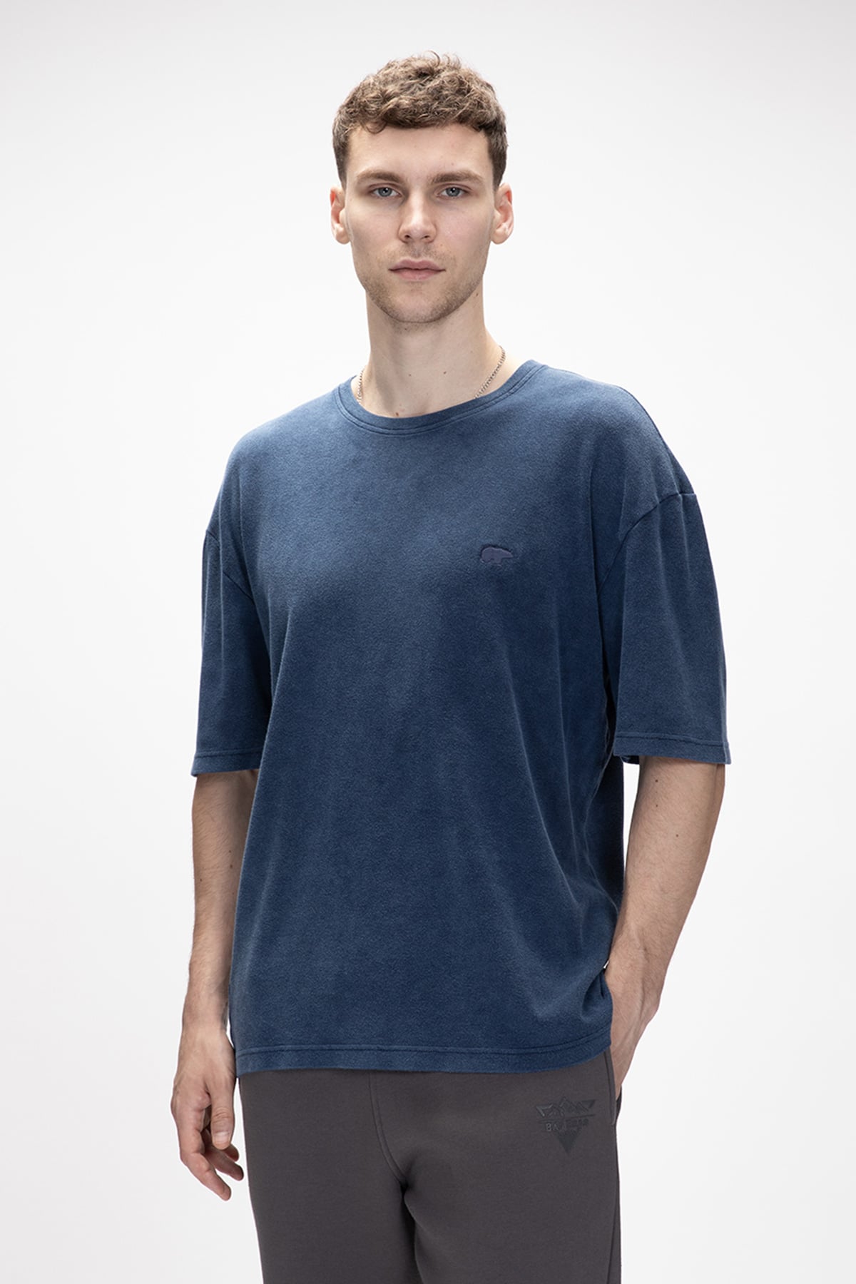 WILD T-SHIRT PRINTED T-SHIRT İNDİGO  MAN T-SHIRT WILD T-SHIRTWILD T-SHIRT