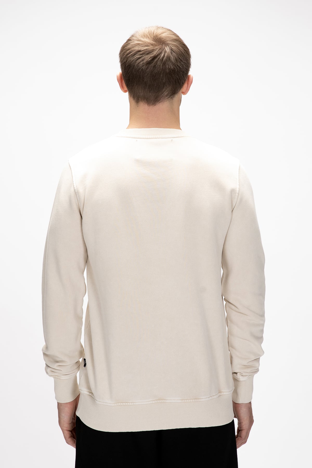Dab Bej Crewneck Erkek Sweatshirt
