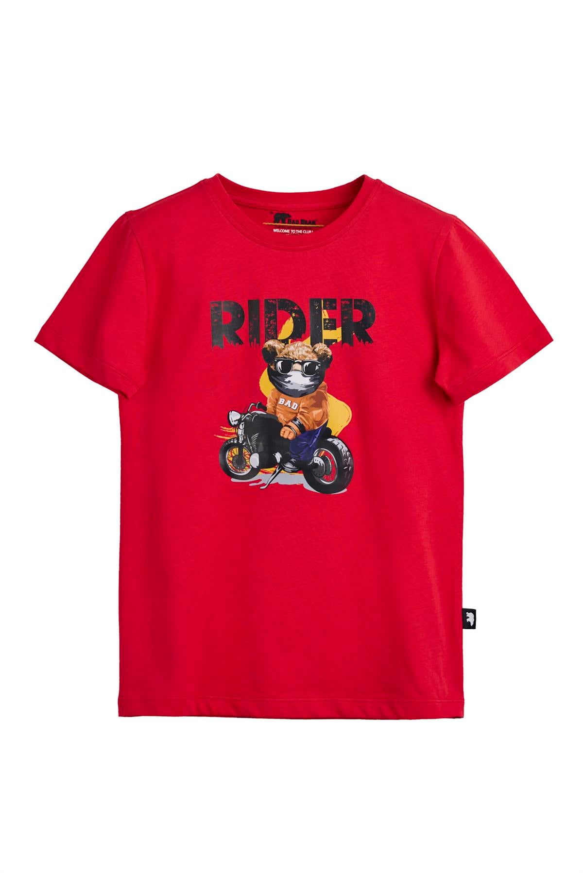 Fiery Crimson Red Kids T-Shirt