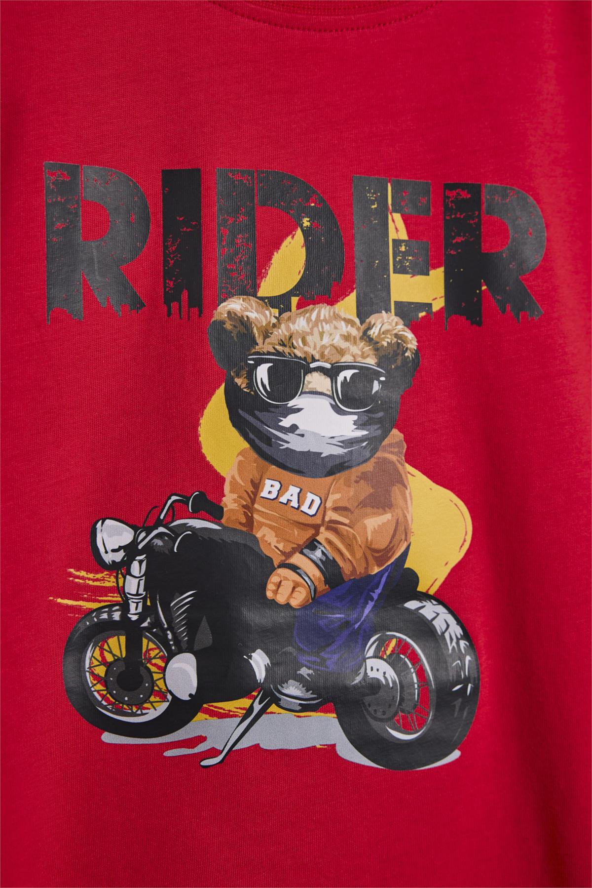 Fiery Crimson Red Kids T-Shirt