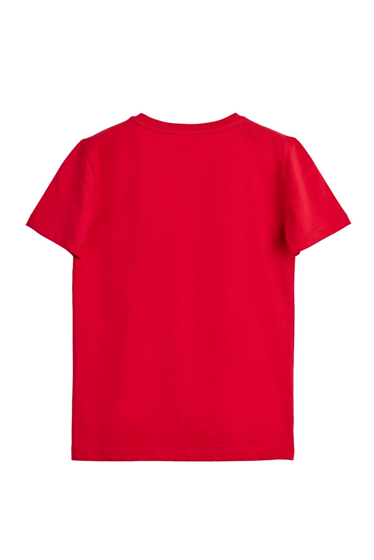 Fiery Crimson Red Kids T-Shirt