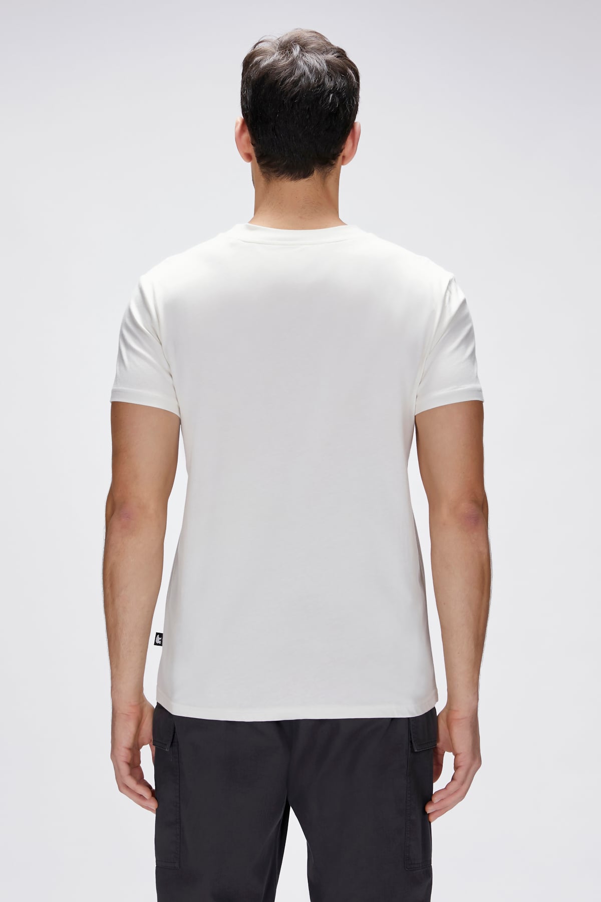 Flint Marshmallow Mens Printed T-Shirt