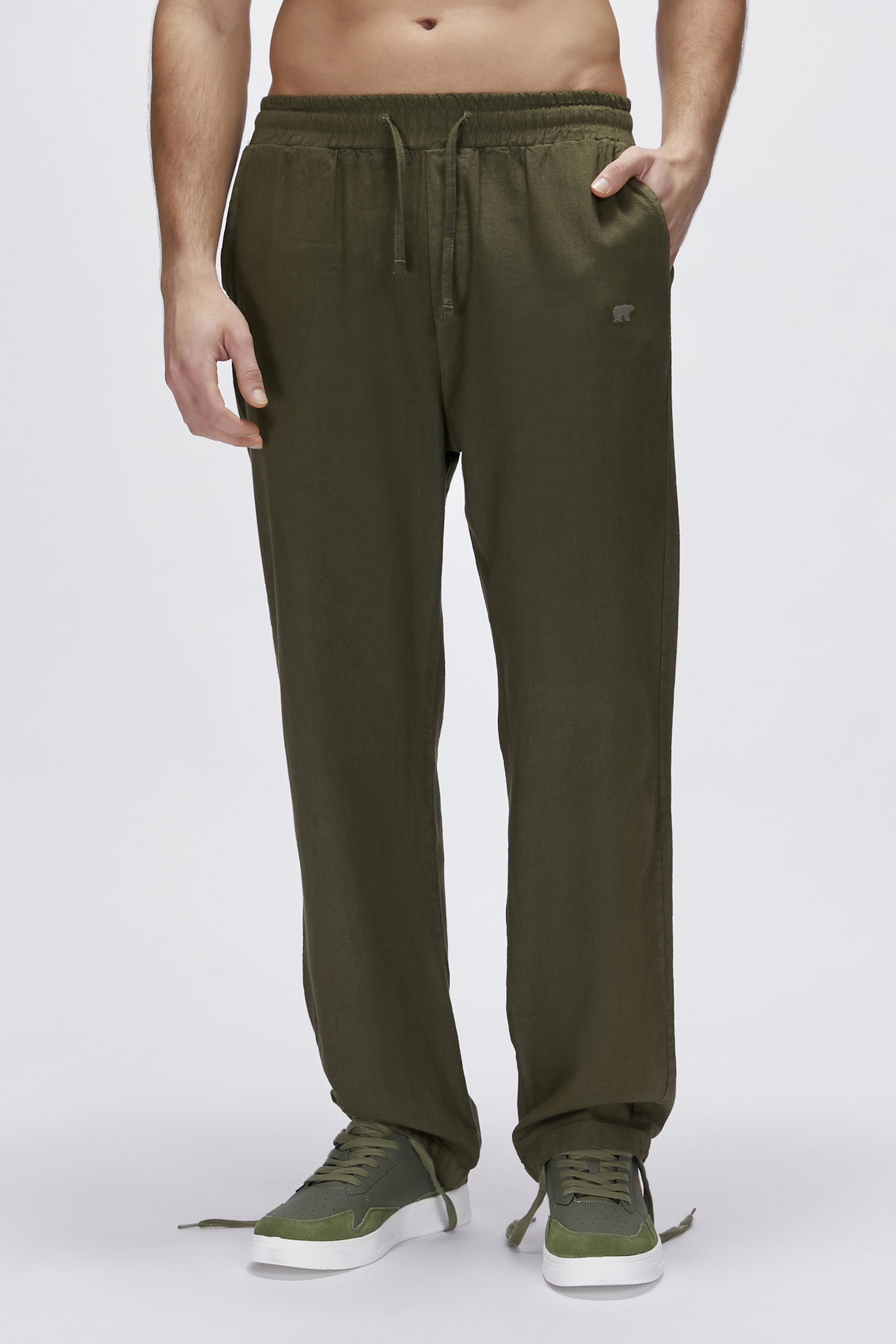 Flow Haki Erkek Pantolon