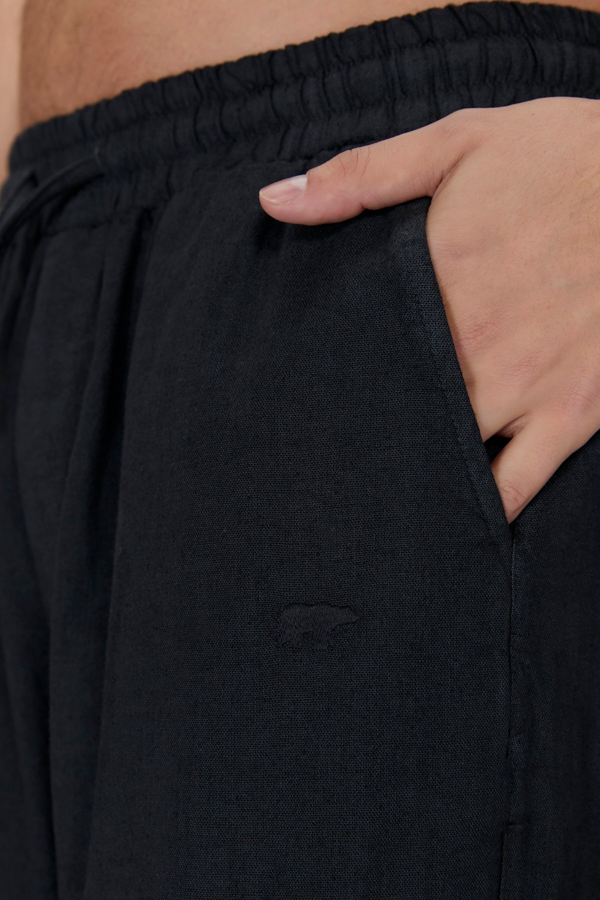 Flow Siyah Erkek Pantolon