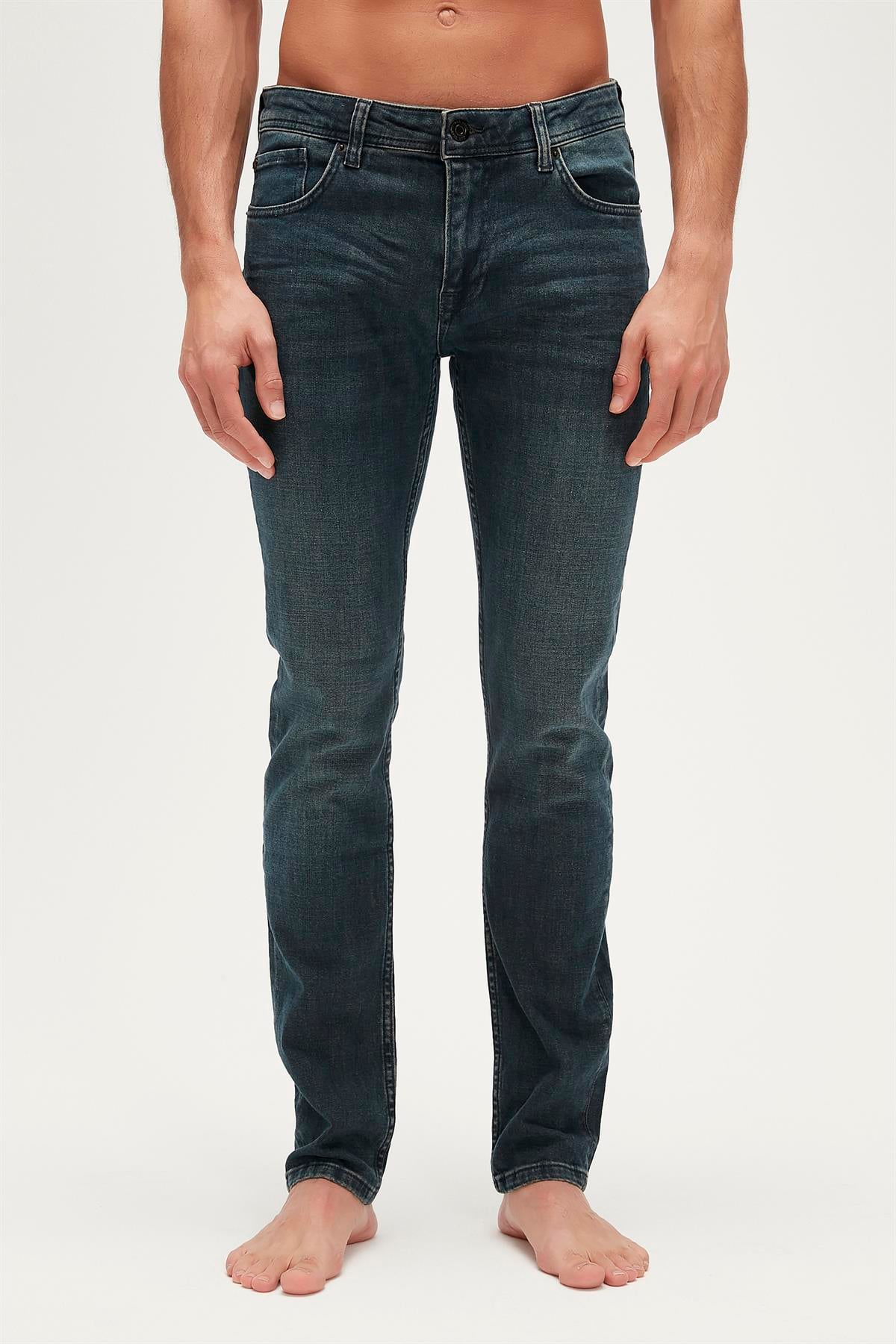 Franco Indigo Blue Mens Jeans