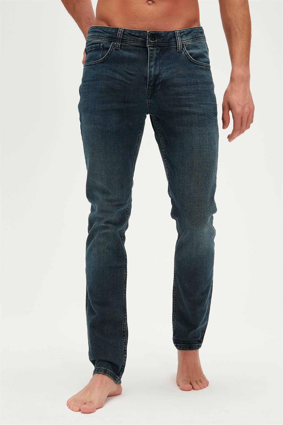 Franco Indigo Blue Mens Jeans