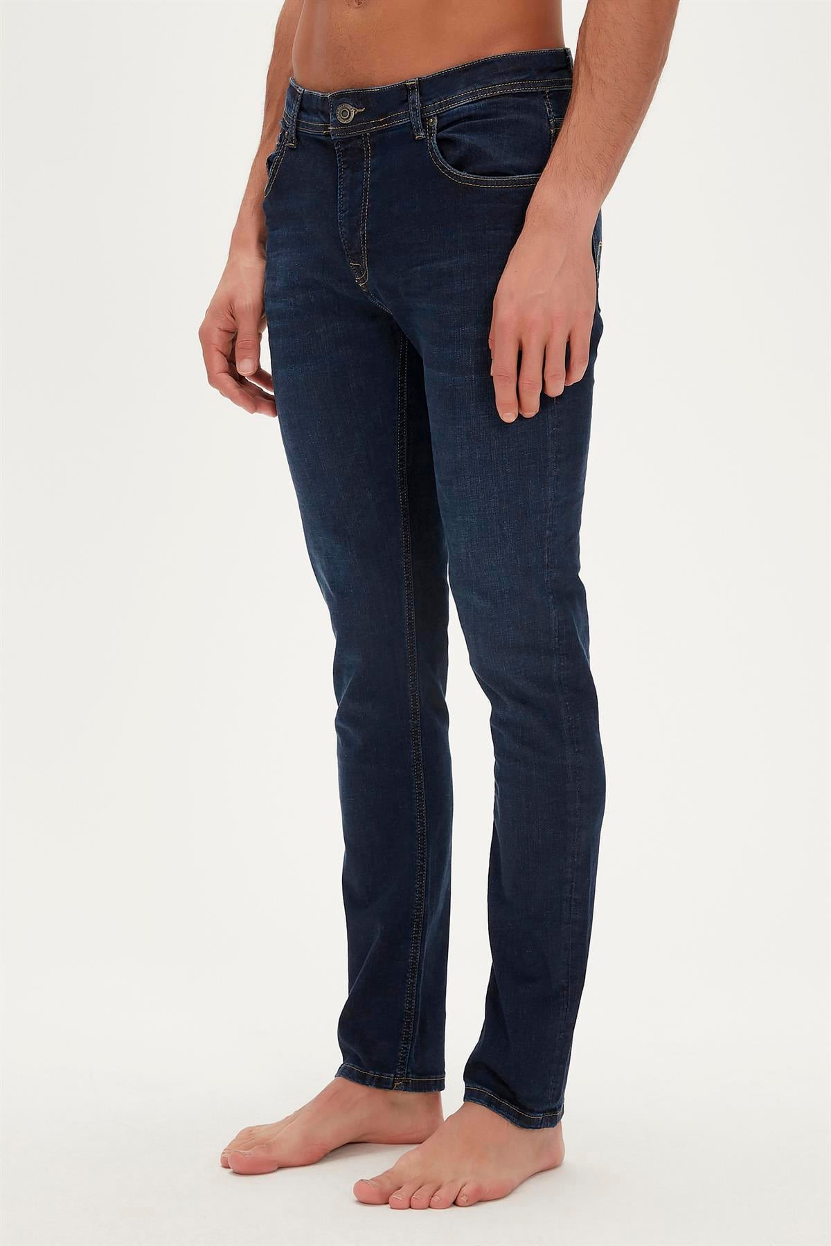 Franco Jeans Mavi Erkek Denim Pantolon