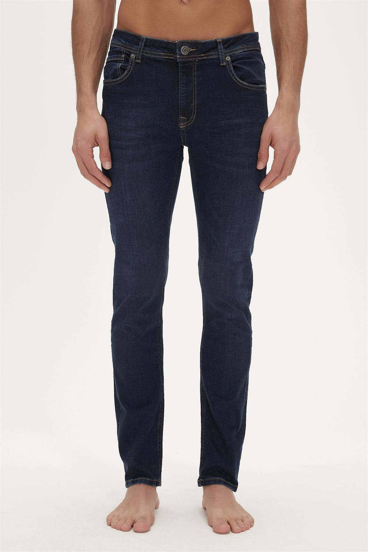 Franco Jeans Mavi Erkek Denim Pantolon