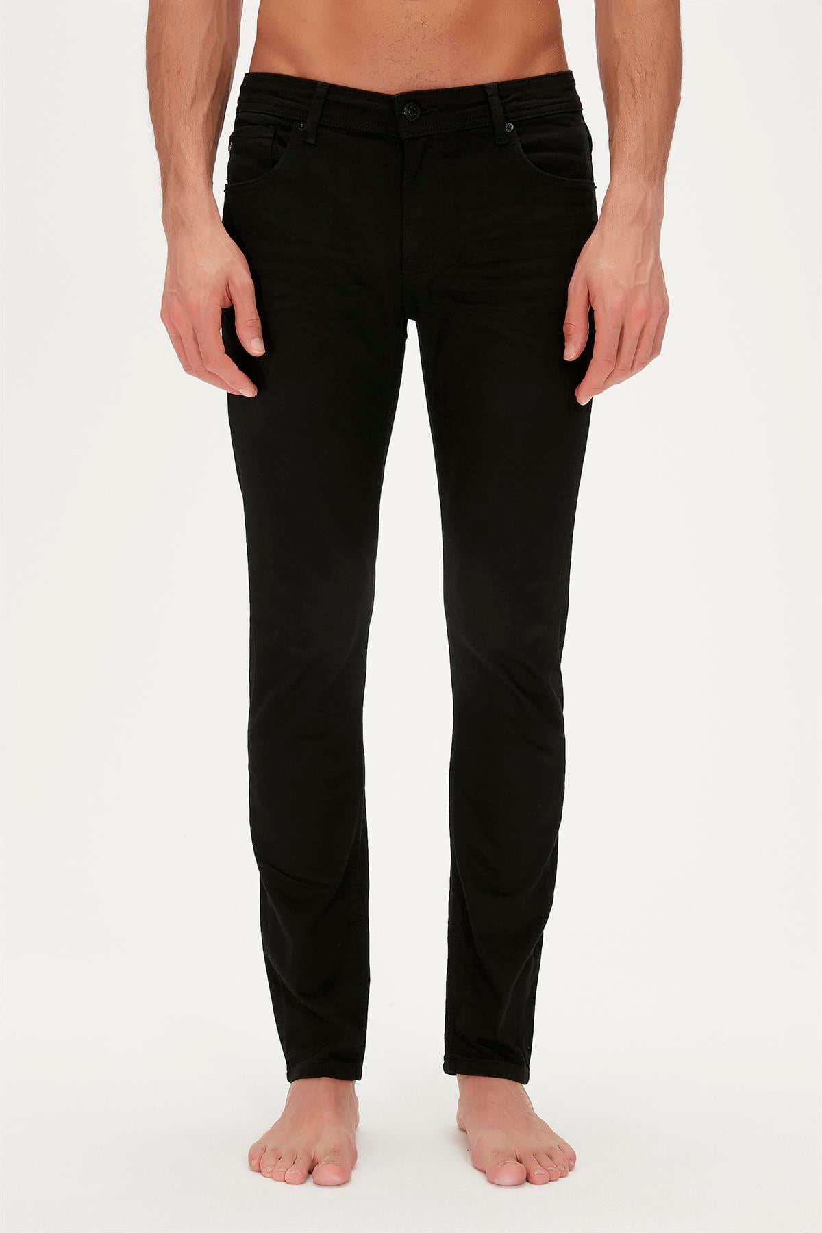 Franco Night Black Mens Jeans