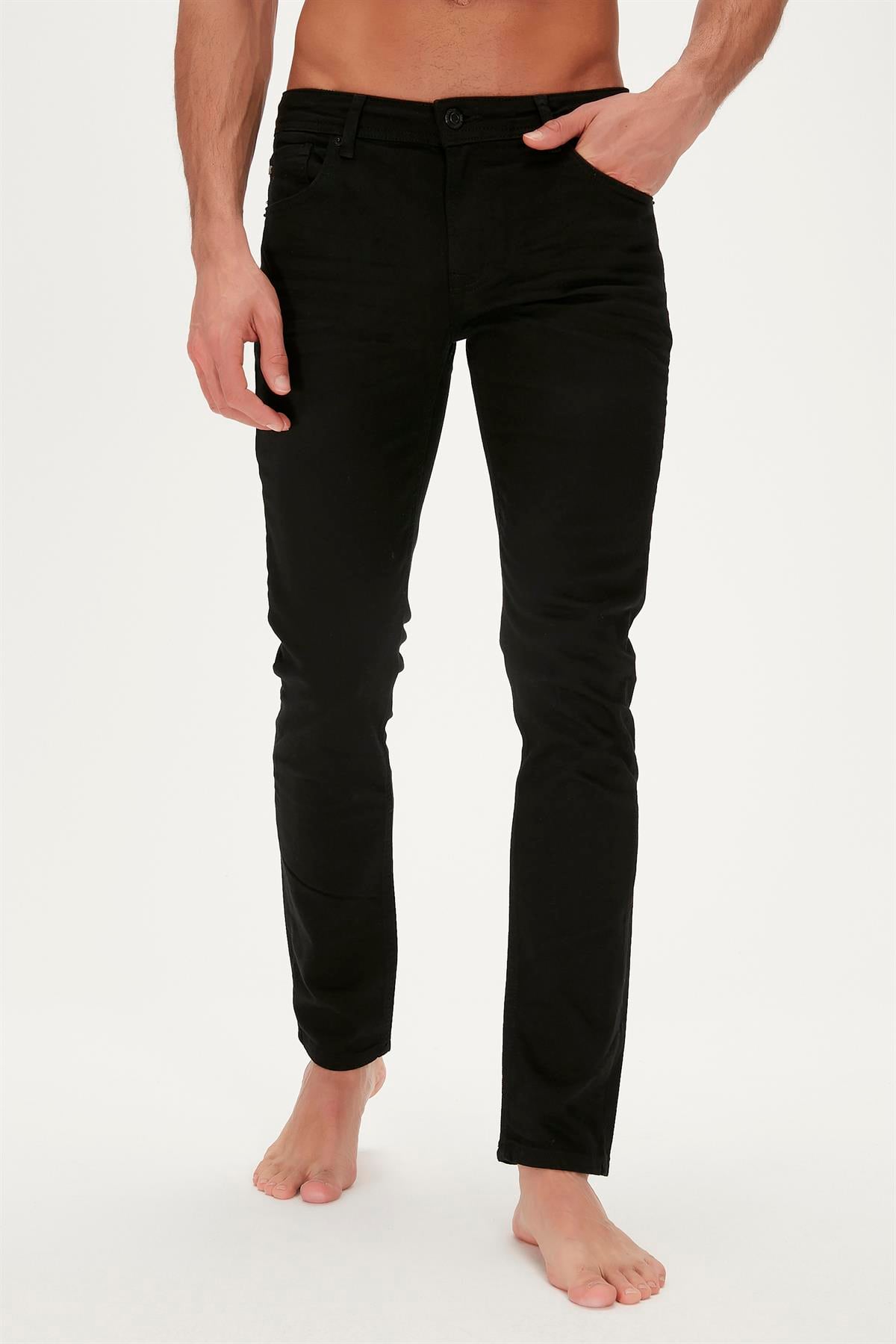 Franco Night Black Mens Jeans