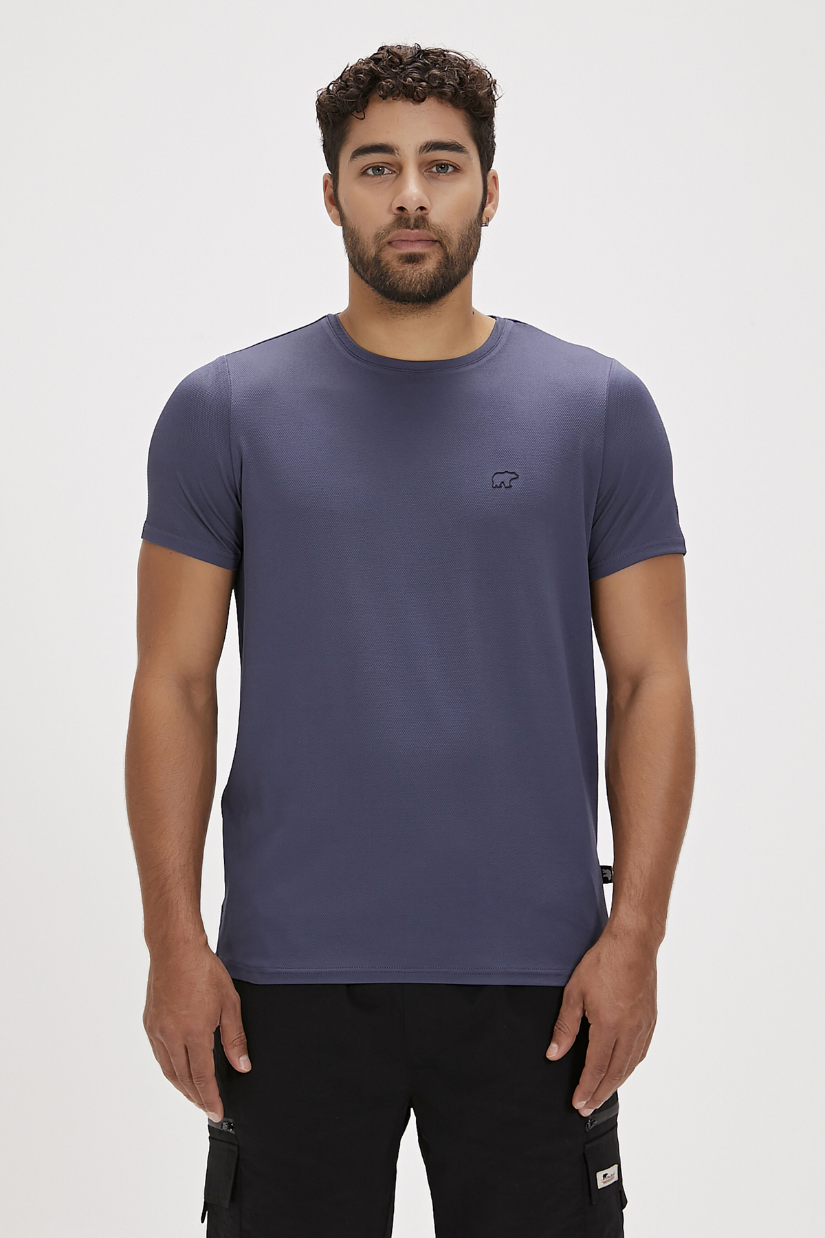 Frank Elemental Blue Basic Mens T-Shirt
