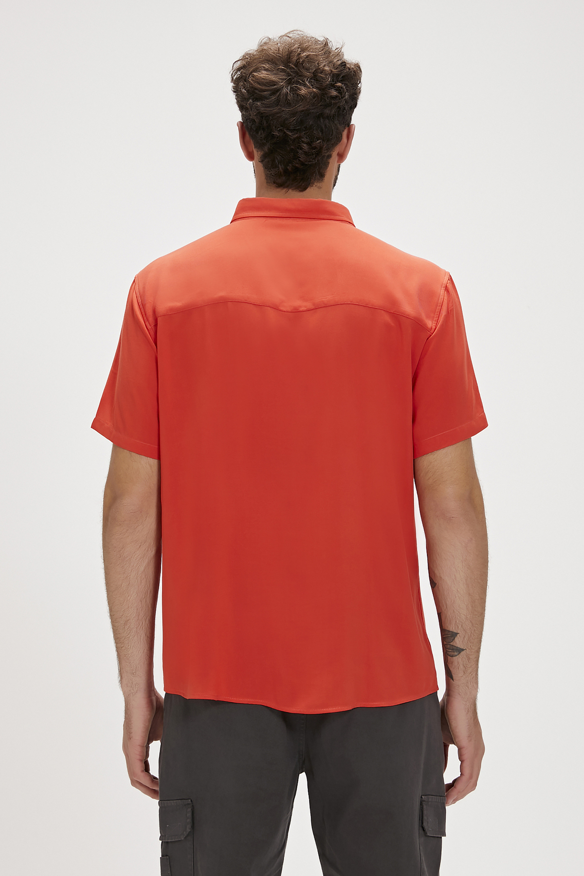 Frank Ginger Mens Basic Shirt