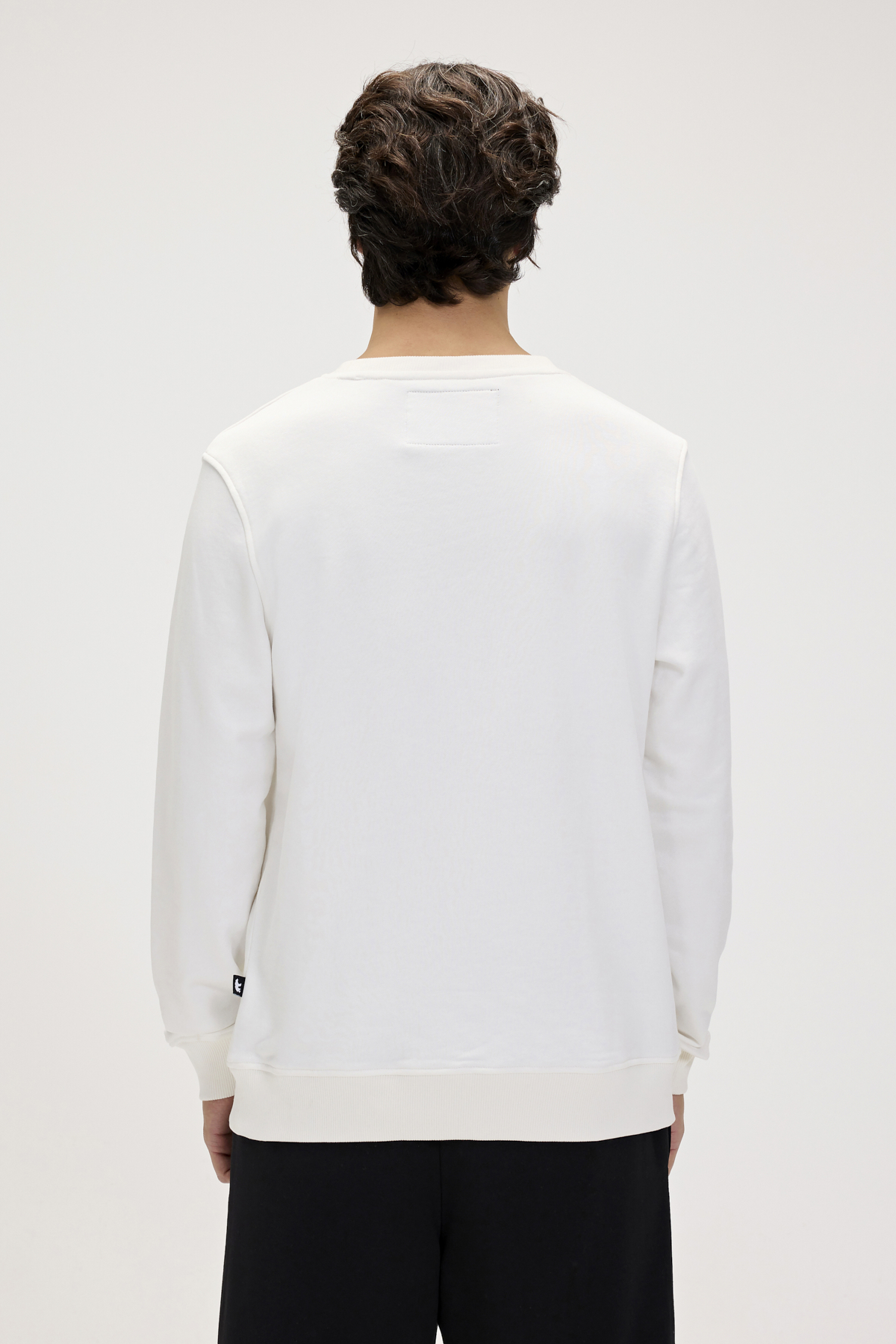 Gator Beyaz Erkek Baskılı Sweatshirt