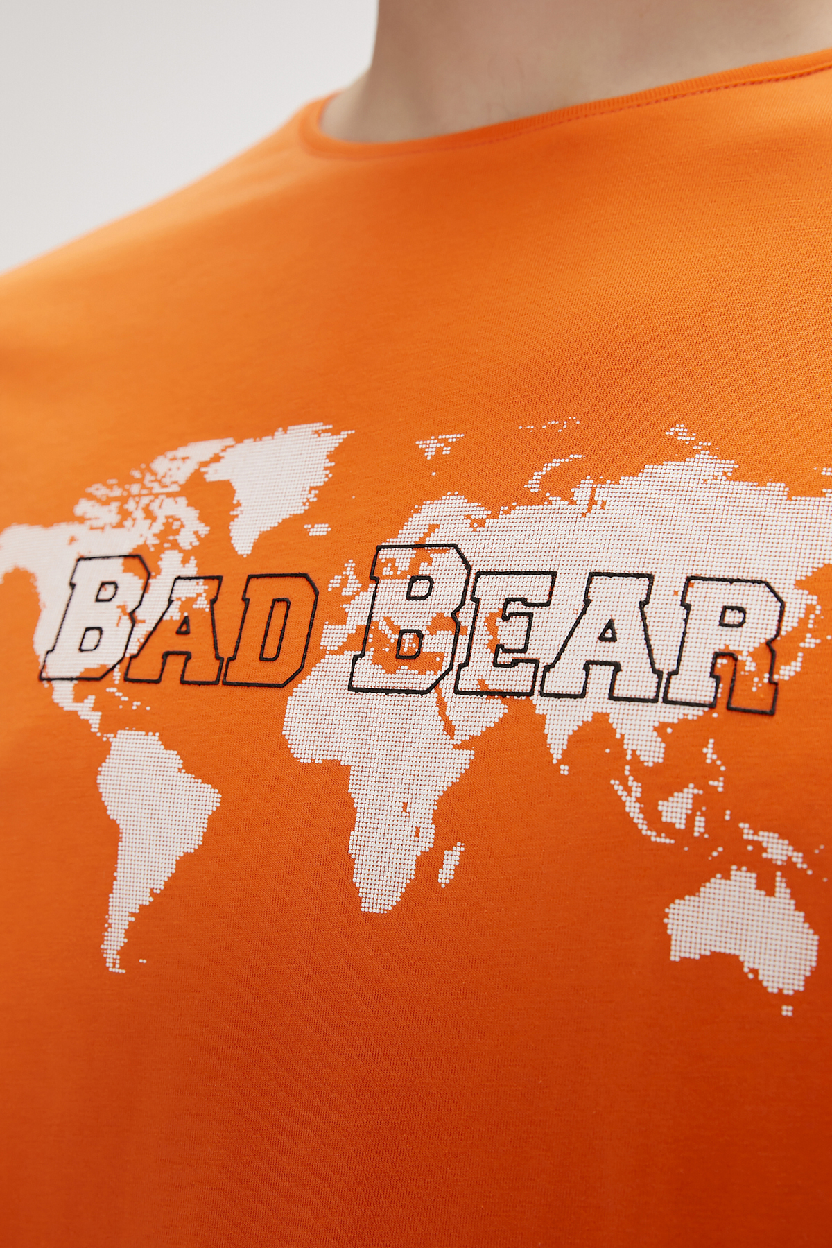Globe Orange Mens T-Shirt