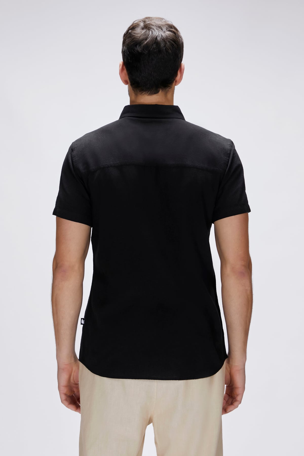 Grady Haki Kısa Kollu Mens Shirt