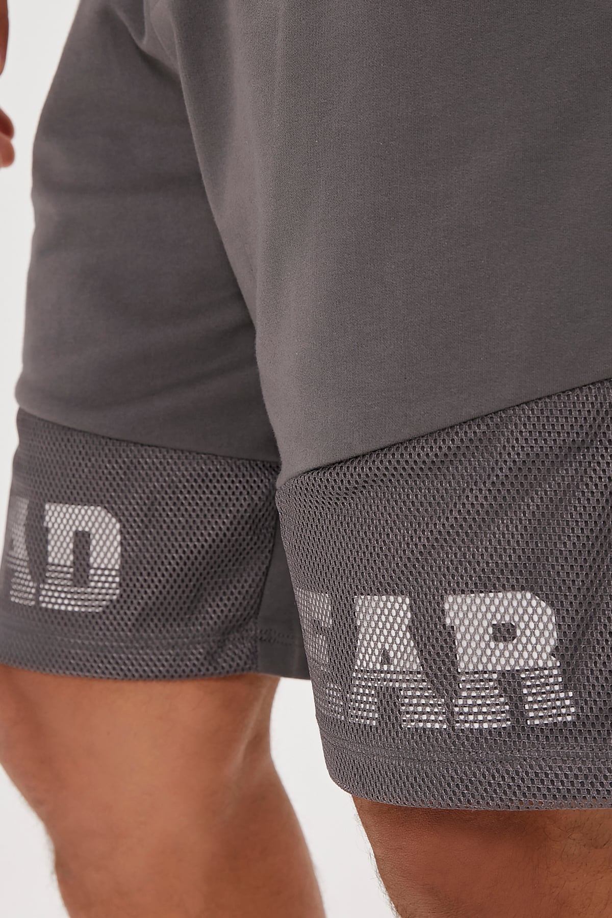 Grid Asphalt Mens Shorts