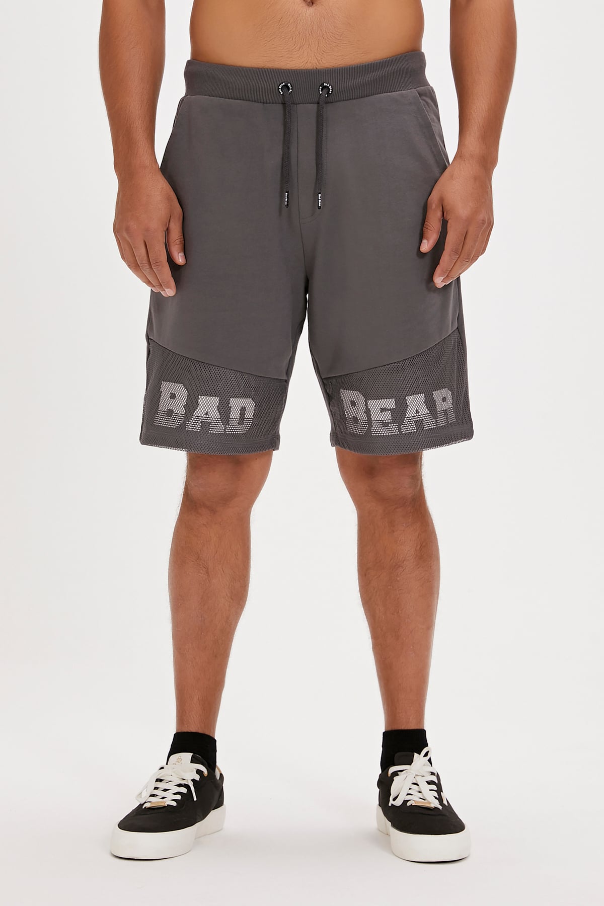 Grid Asphalt Mens Shorts