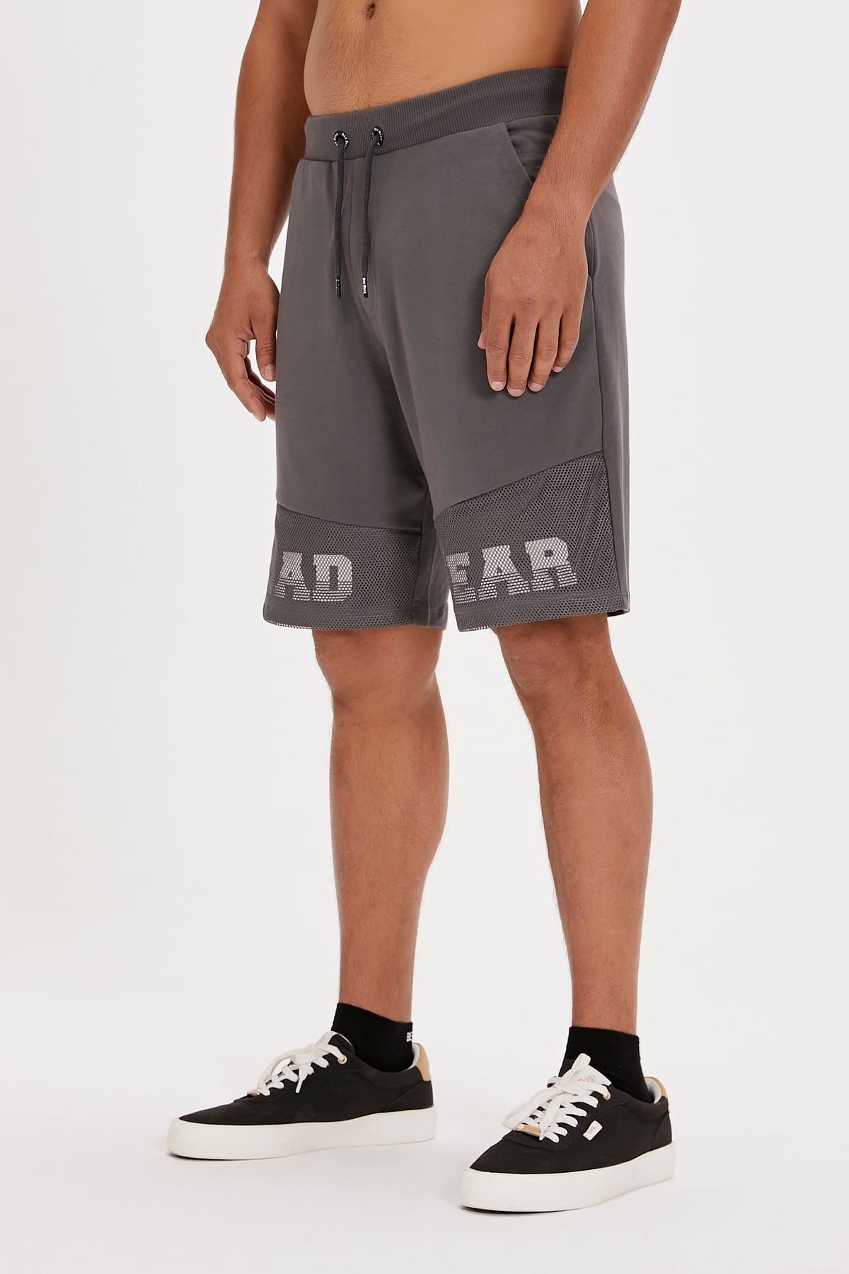 Grid Asphalt Mens Shorts