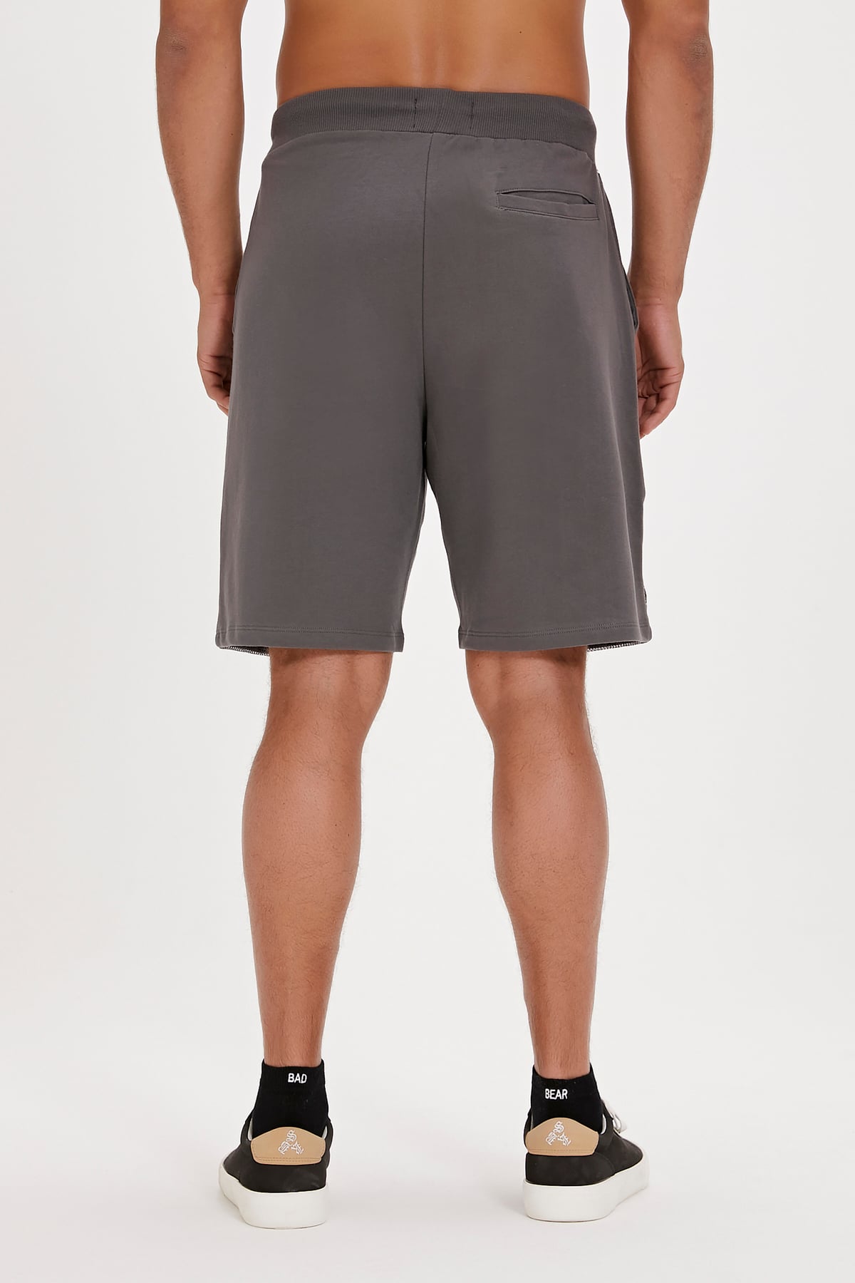 Grid Asphalt Mens Shorts