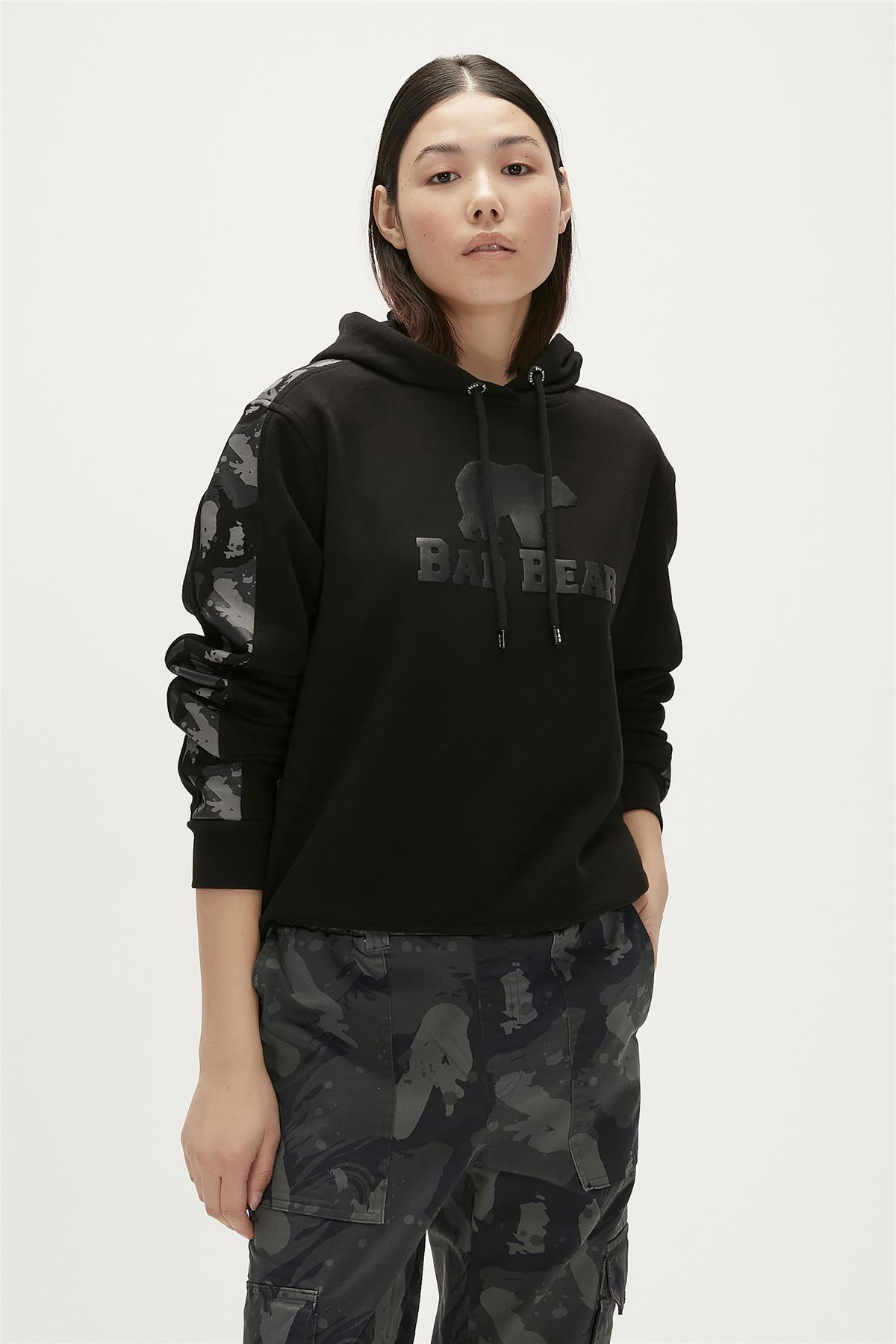 Gwen Black Womens Hoodie