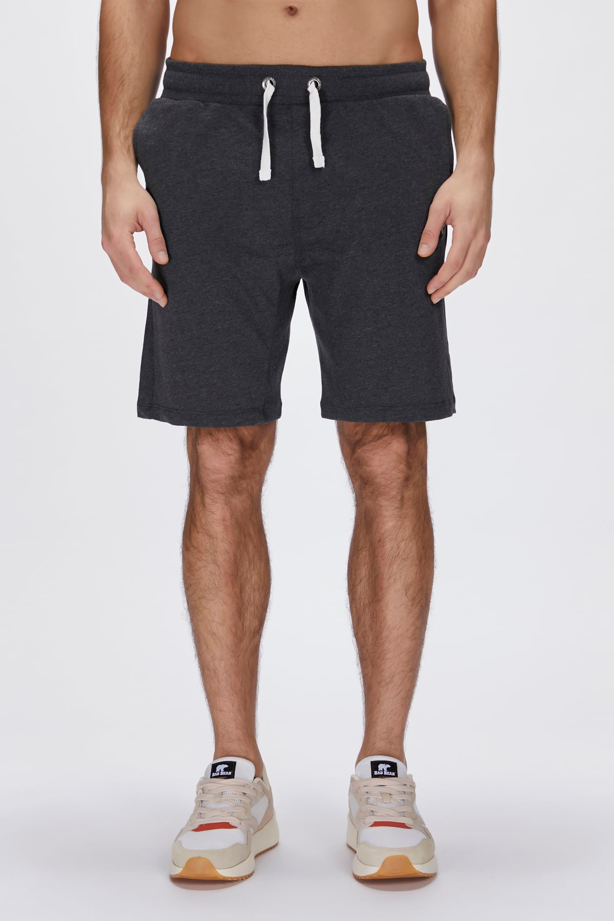 Holmer Dark Grey Mens Sweatshorts