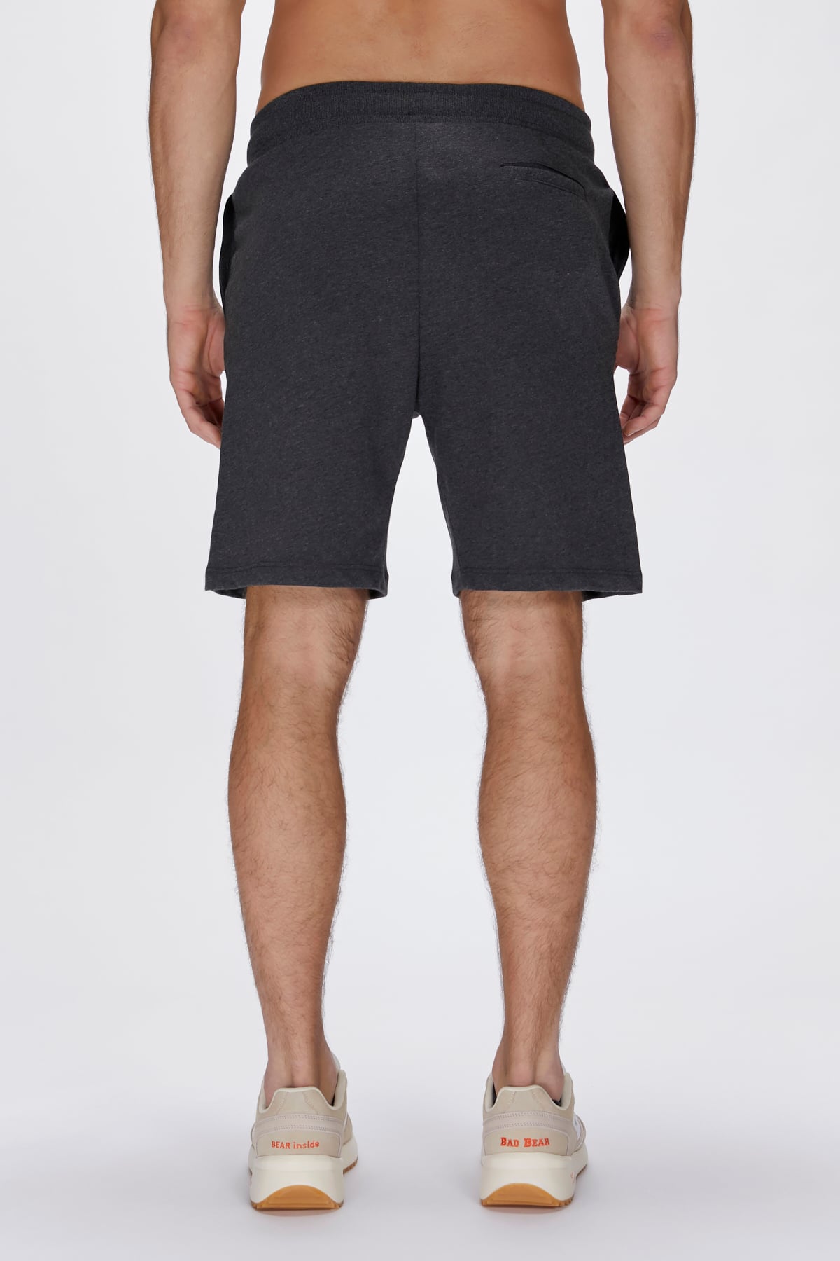 Holmer Dark Grey Mens Sweatshorts