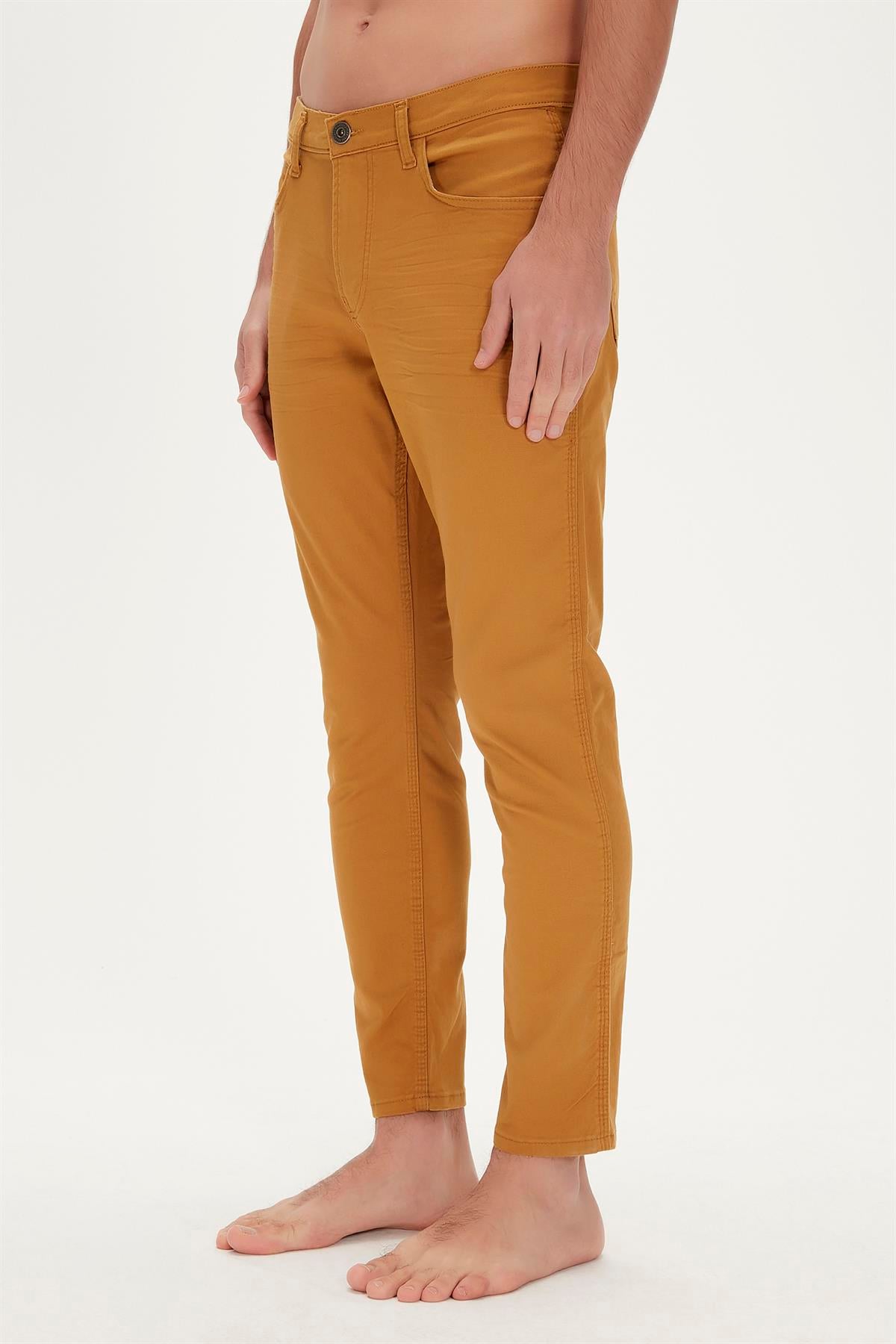 Hook Pants Camel Kahverengi Erkek Pantolon