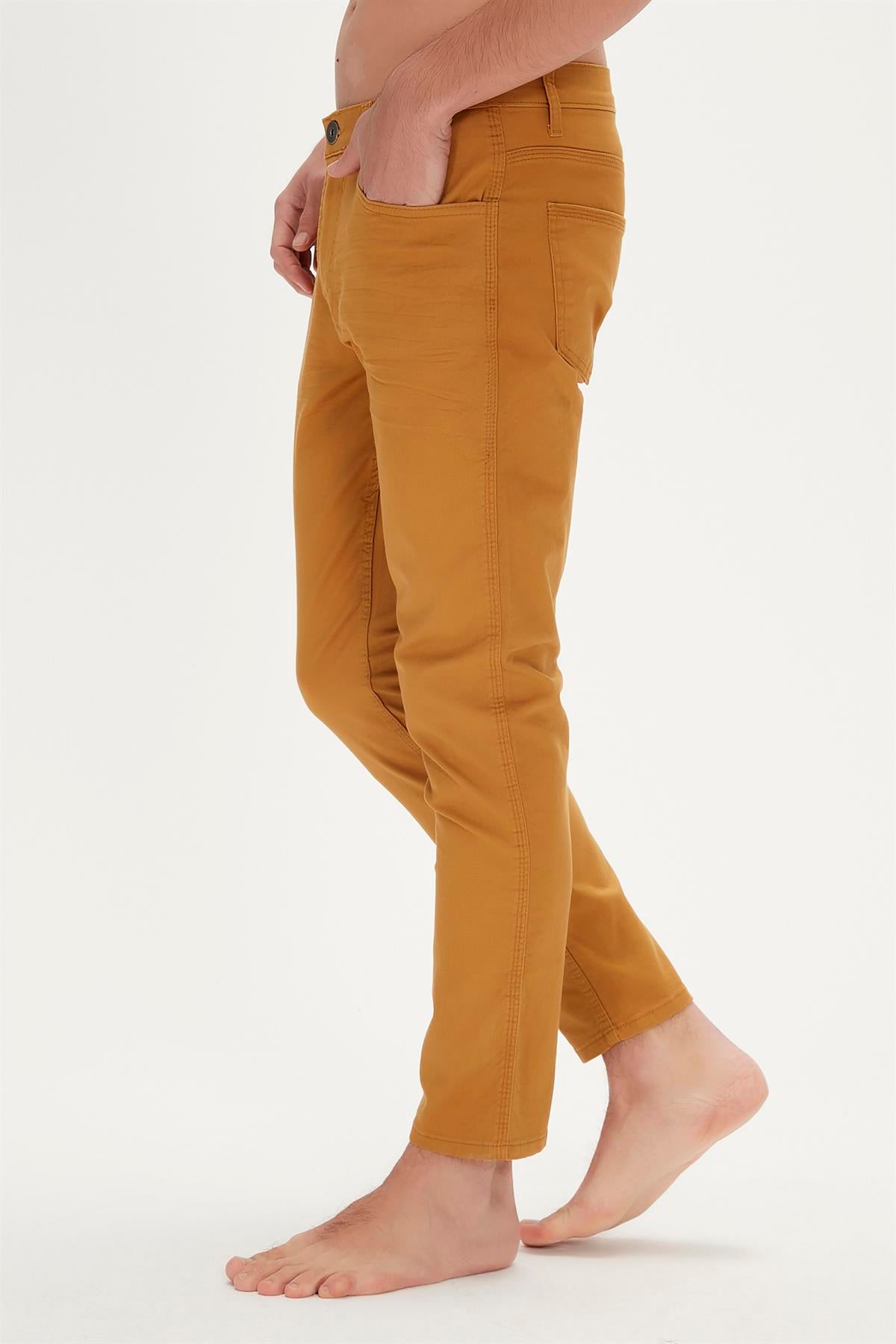 Hook Pants Camel Kahverengi Erkek Pantolon