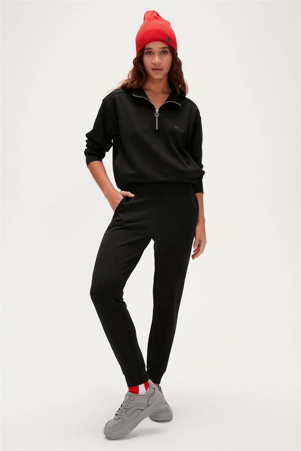 Jade SweatPants Siyah Kadın Eşofman Altı