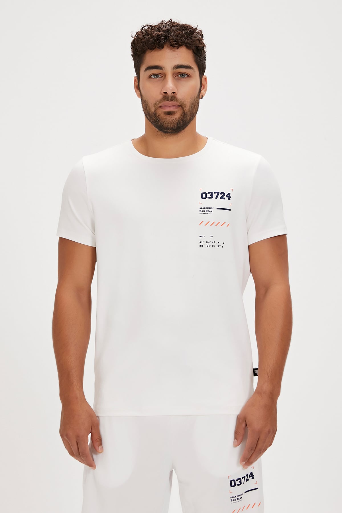 Jesse Off-White Mens T-Shirt