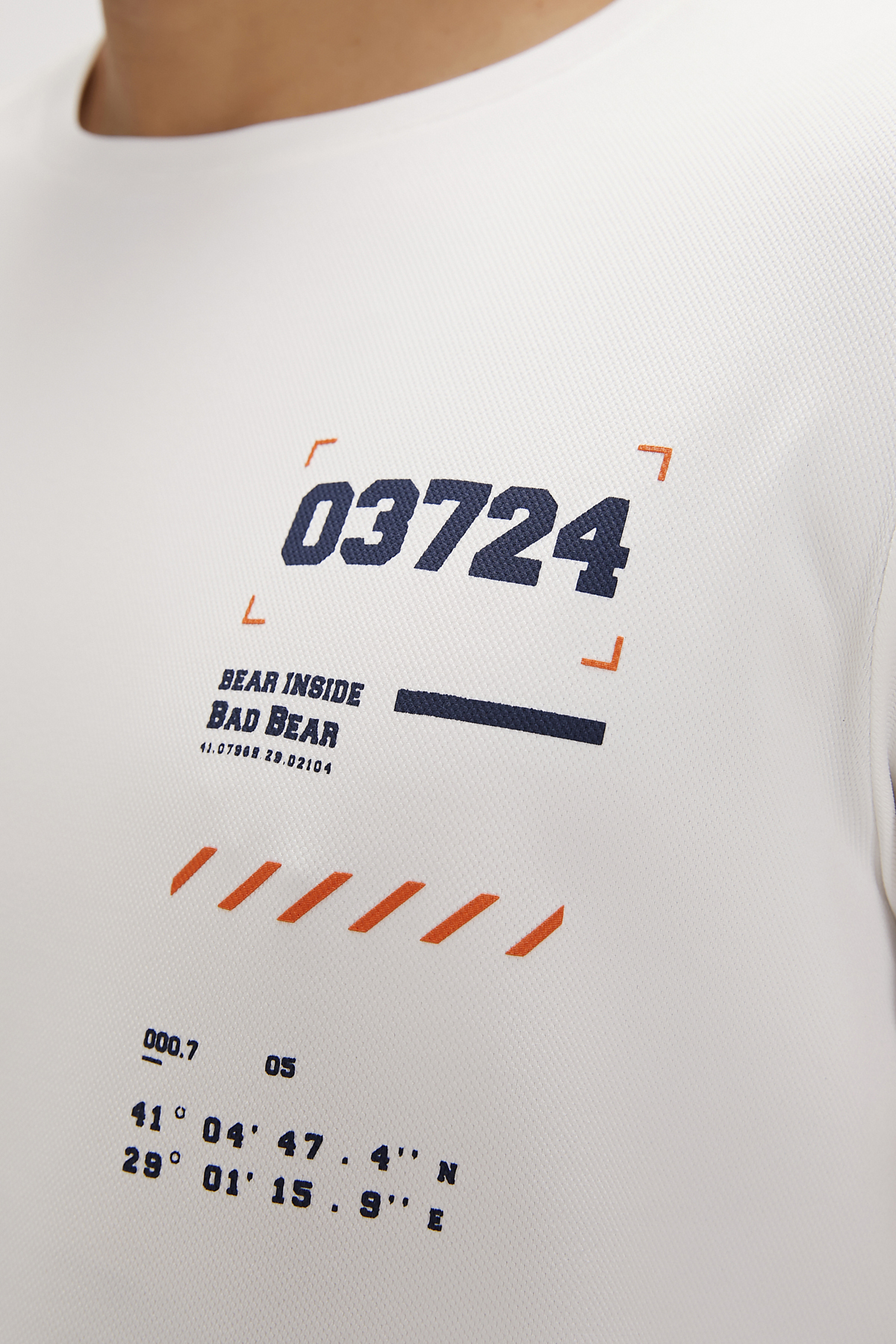 Jesse Off-White Mens T-Shirt