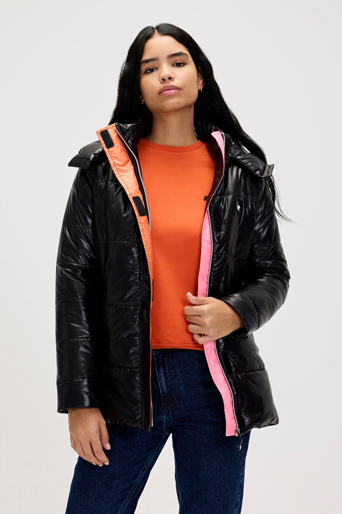 Jolene Night Womens Puffer Jacket