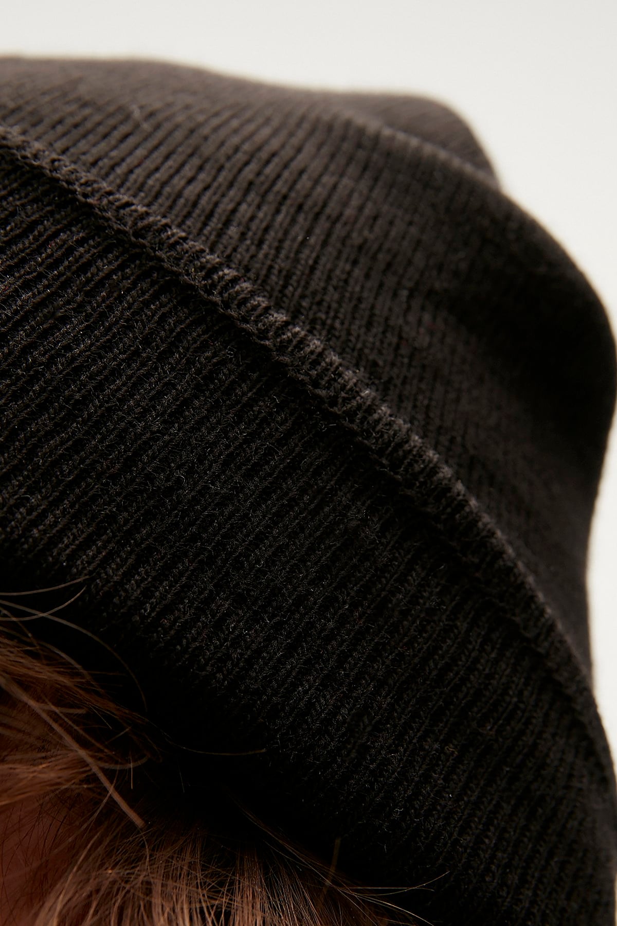 Label Black Beanie
