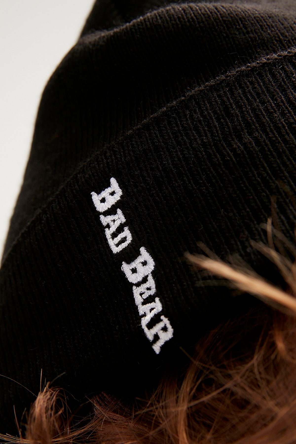 Label Black Beanie