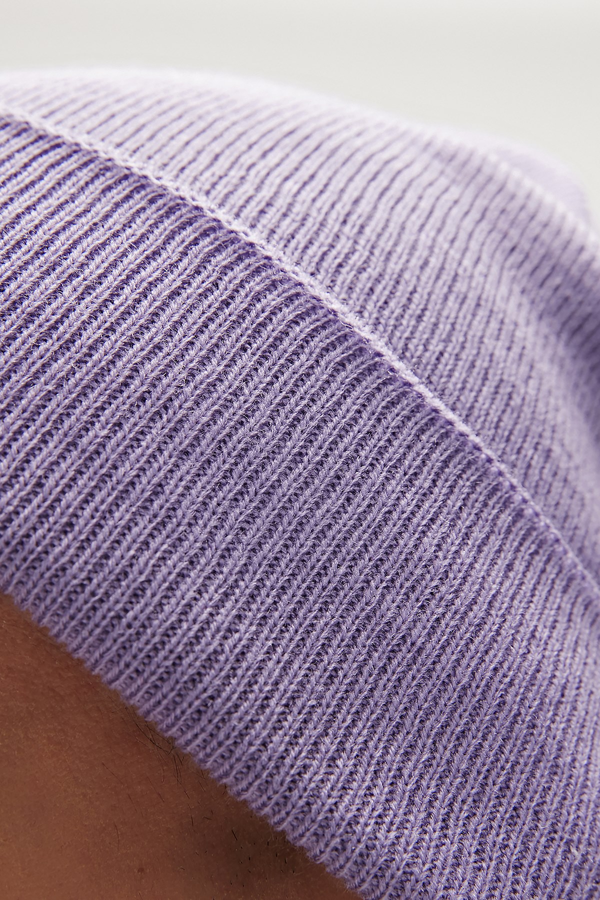 Label Lavender Purple Beanie
