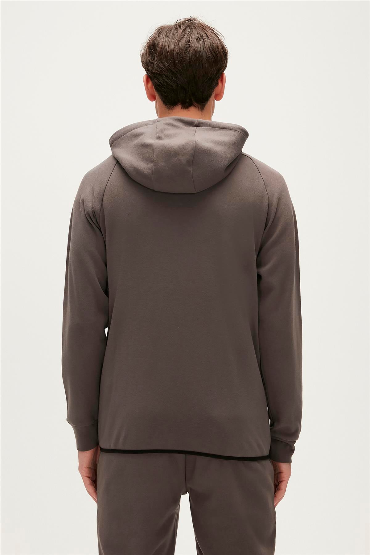 Leo Full-Zip Raven Mens Sweatshirt