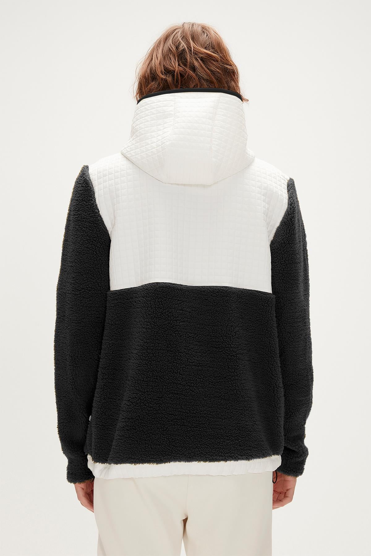 Leonard Siyah Erkek Polar Mont