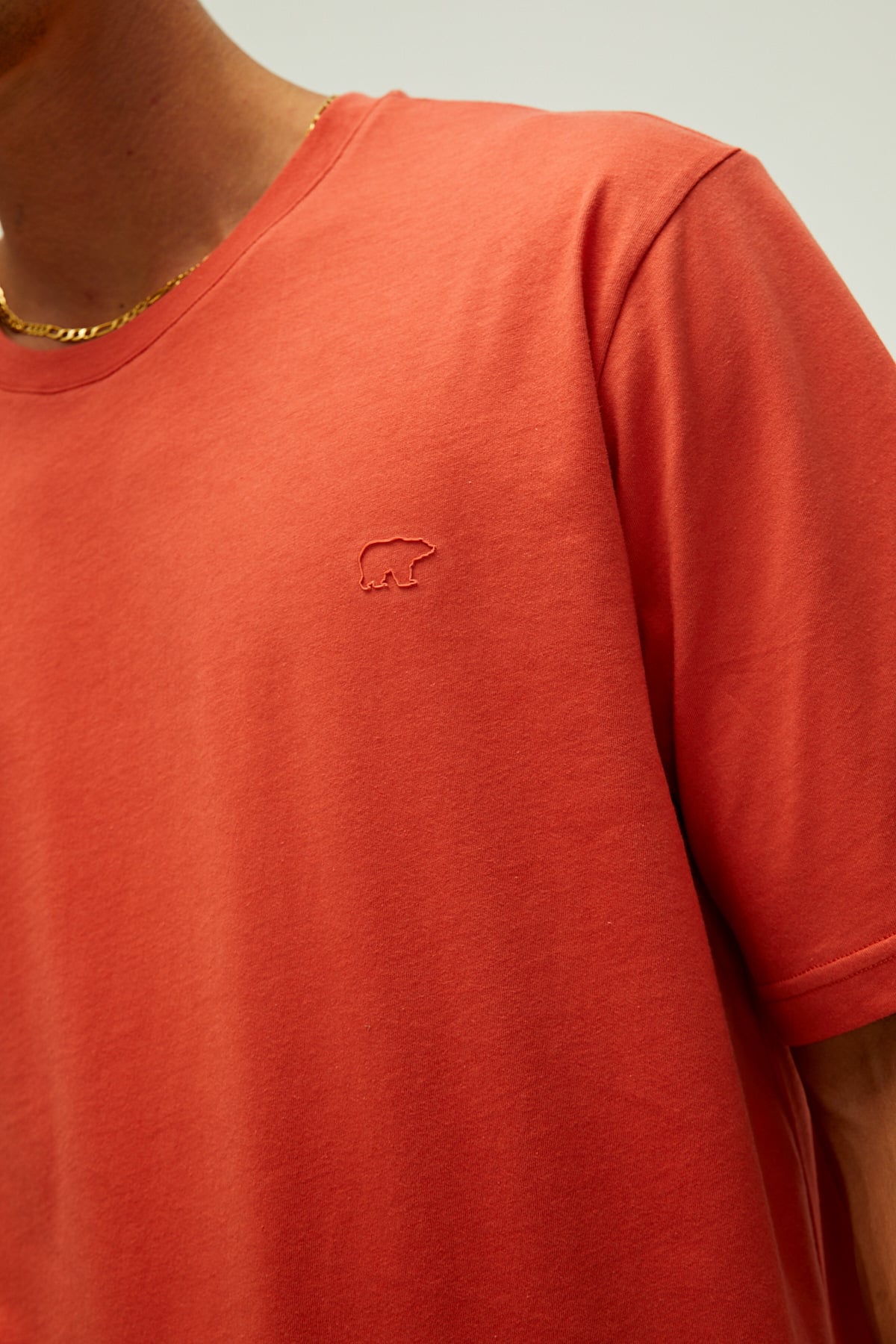 Liber Oversize Ginger Basic Mens T-Shirt