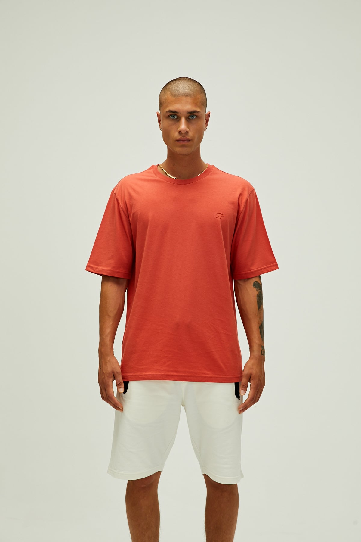 Liber Oversize Ginger Basic Mens T-Shirt