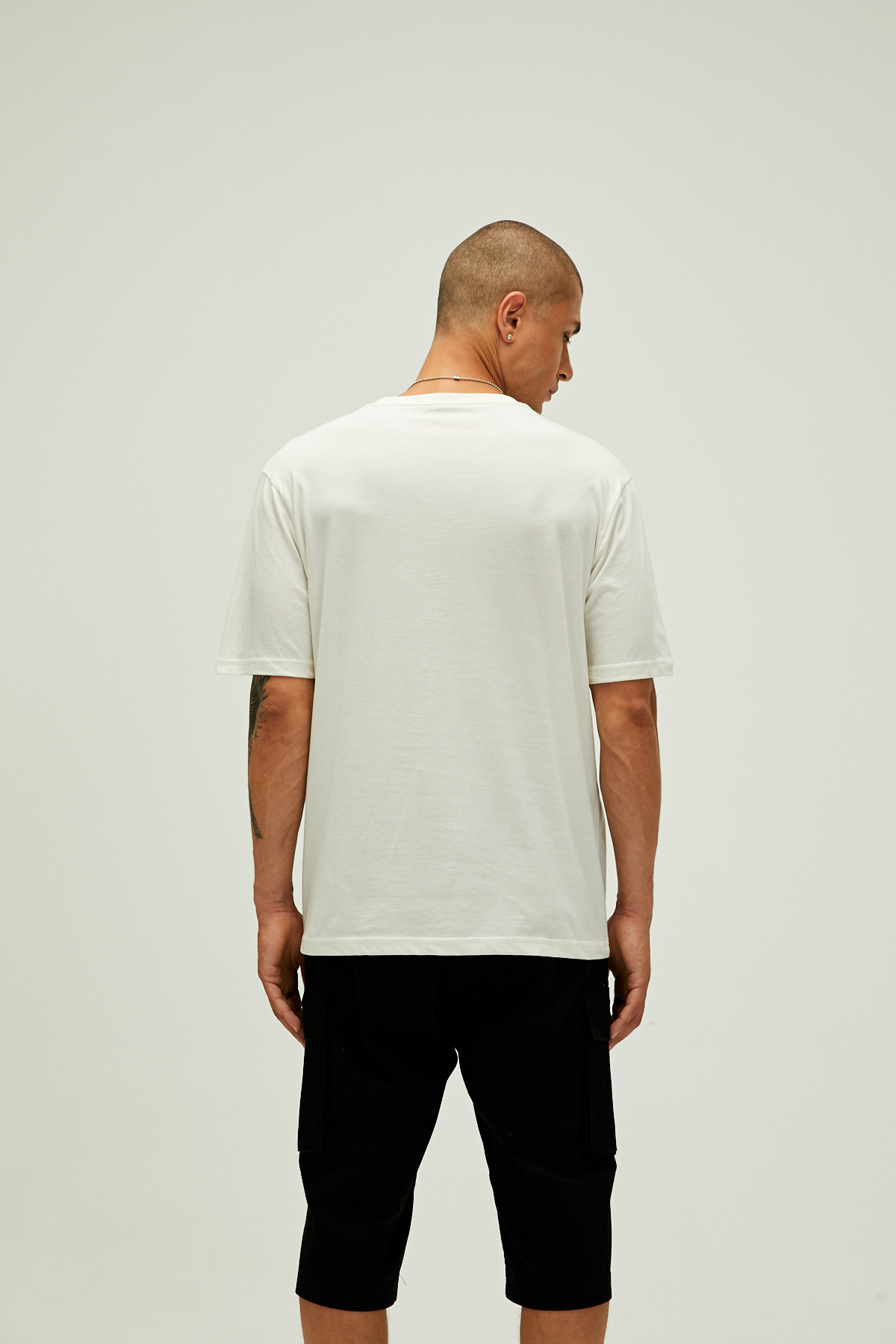 Liber Oversize Marshmallow Basic Mens T-Shirt