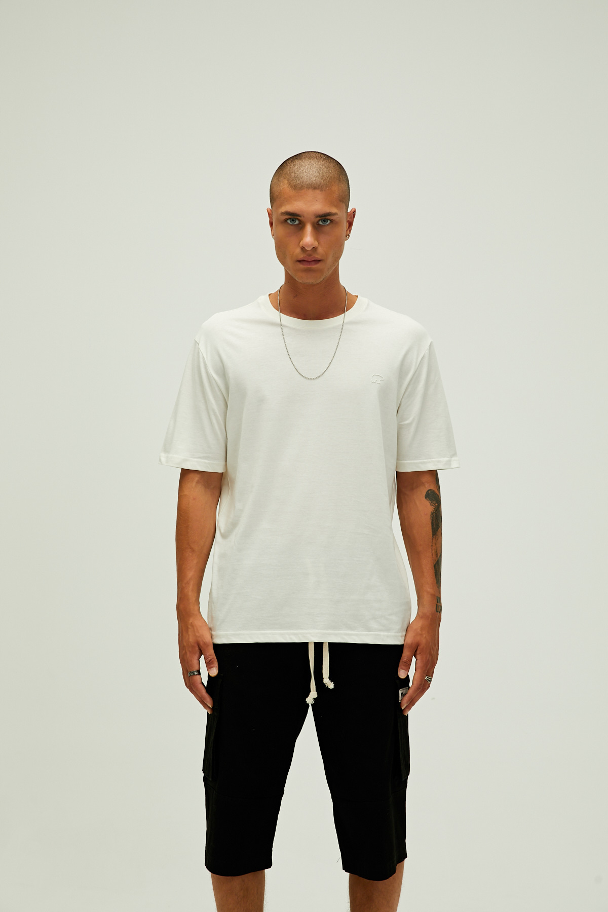 Liber Oversize Marshmallow Basic Mens T-Shirt