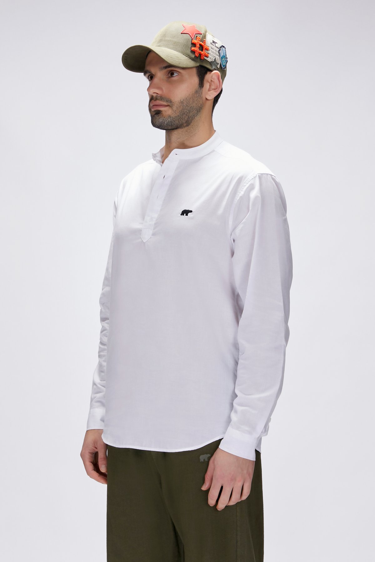Luigi Beyaz Erkek Gömlek