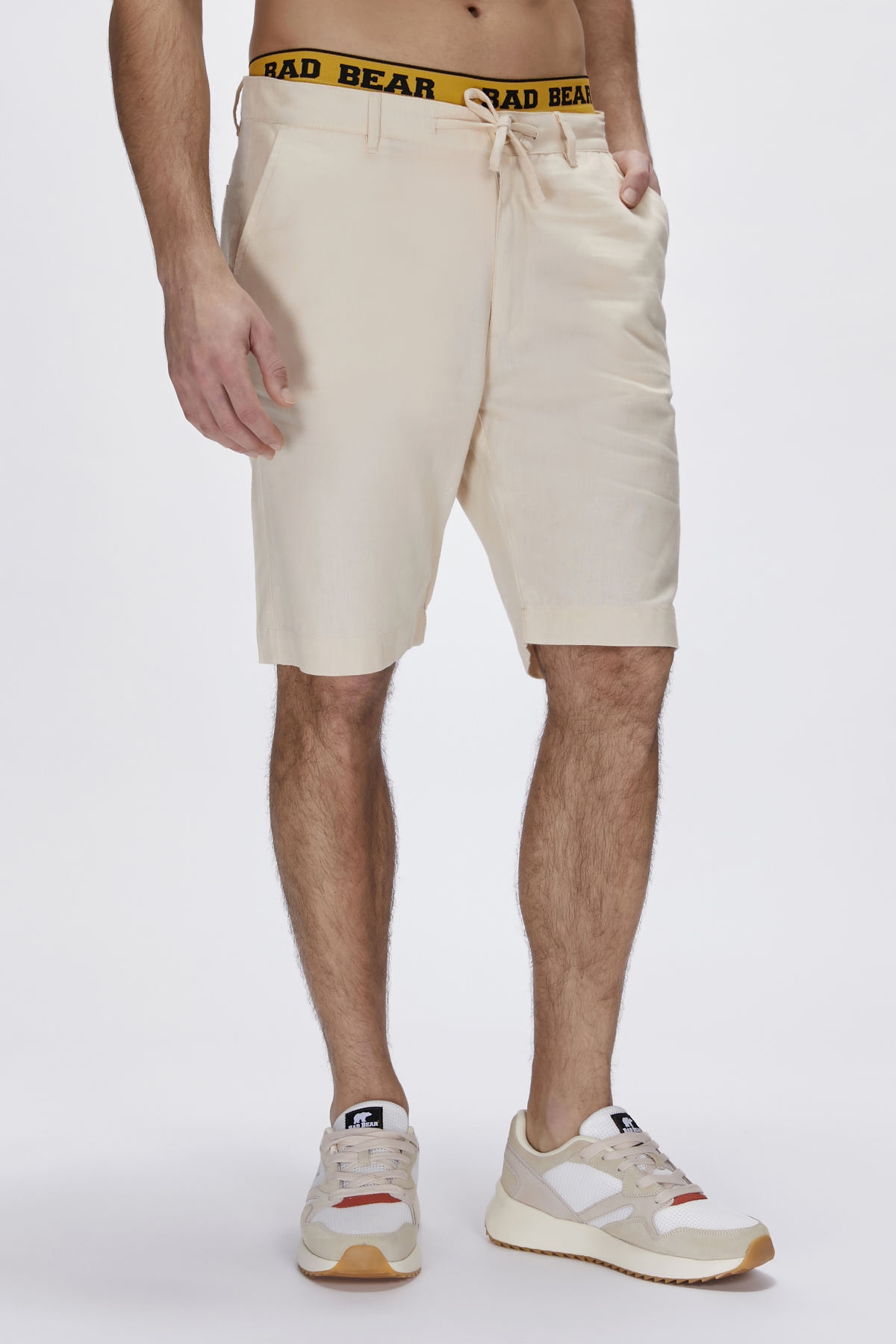 Lyne Beige Mens Shorts