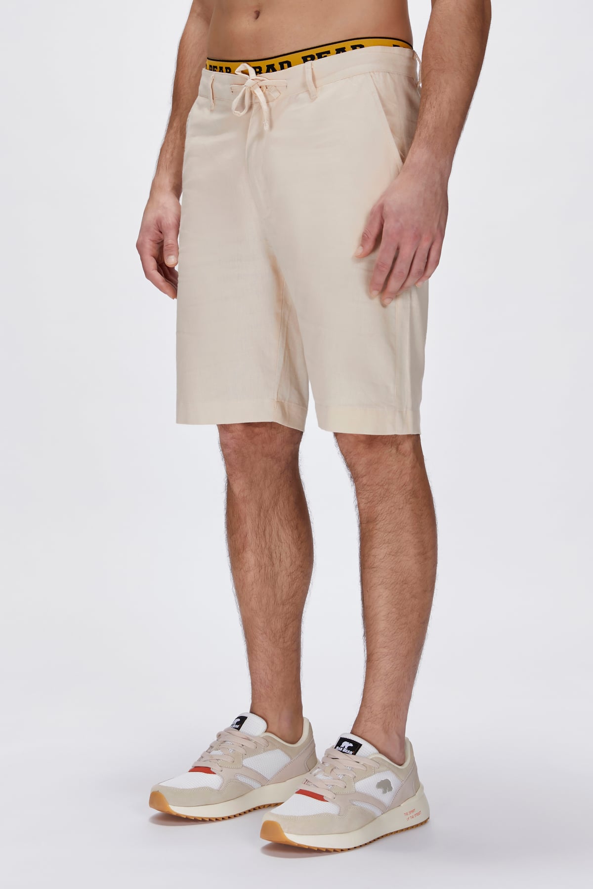 Lyne Beige Mens Shorts