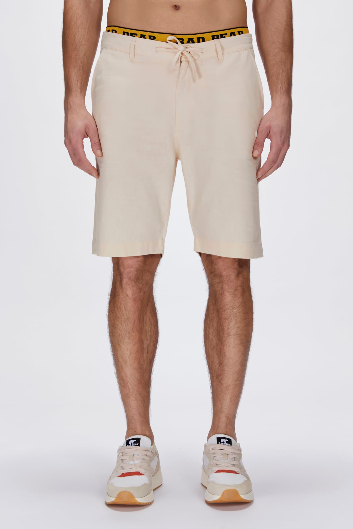 Lyne Beige Mens Shorts
