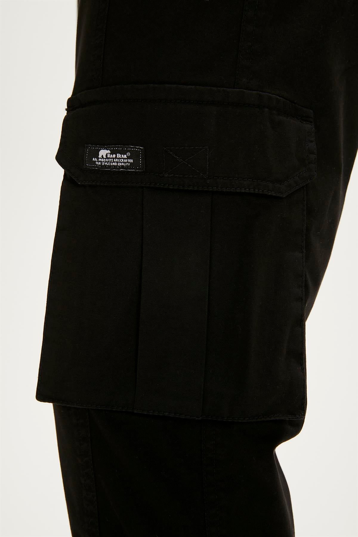 Malaga Pants Siyah Erkek Pantolon Eşofman Altı