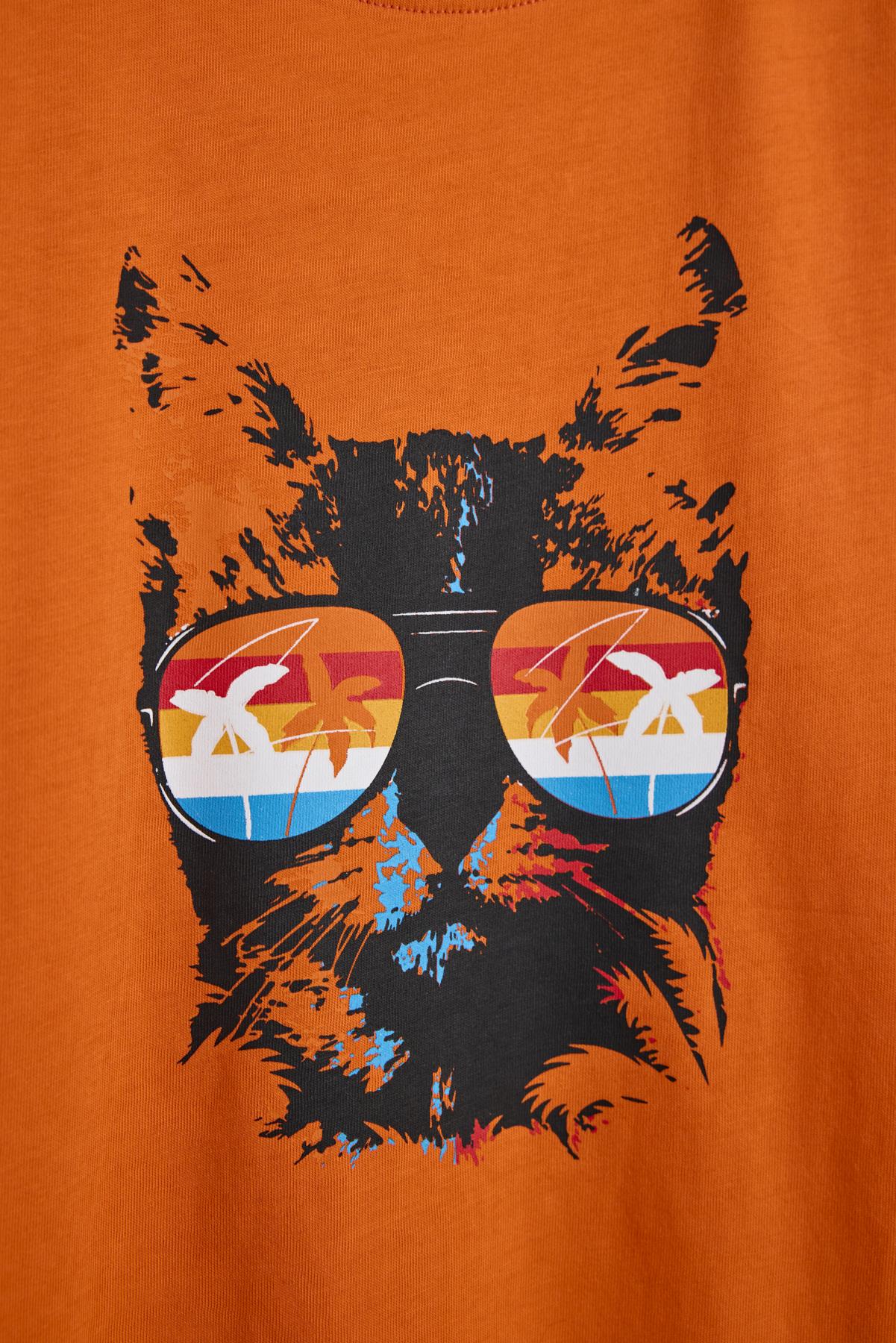 Manx Orange Kids T-Shirt