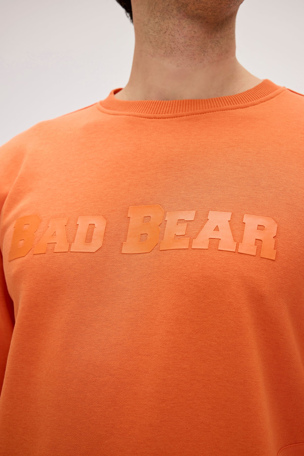 Marlow Orange Mens Sweatshirt